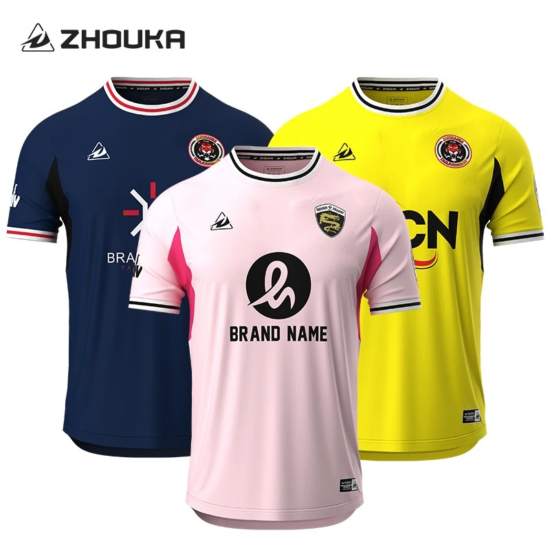 ODM And OEM Services, Custom Football Jersey Supplier, Sublimation Printing Lightweight And Breathable Men's Player Version Team Uniforms Football Shirts suppliers